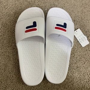NWT FILA SLIDE ON SANDALS